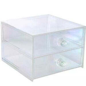Iridescent Cosmetic 2 Storage Drawer
